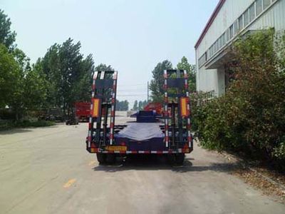 Zhongle  HJY9400TDPS Low flatbed semi-trailer