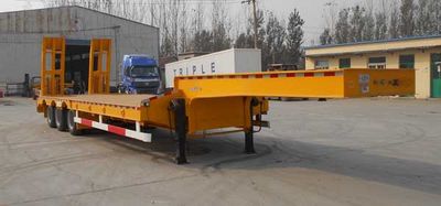 Xinhua Chi THD9401TDPLow flatbed semi-trailer