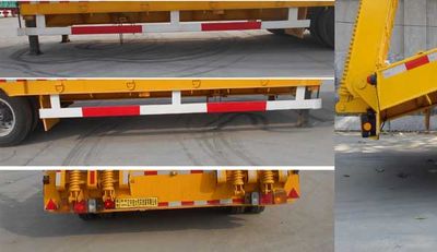 Xinhua Chi  THD9401TDP Low flatbed semi-trailer