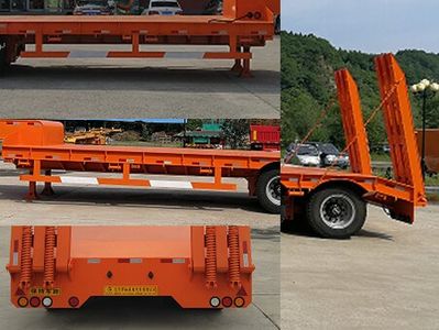 Xinhua Chi  THD9401TDP Low flatbed semi-trailer