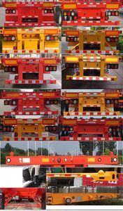 Huajun  ZCZ9350TJZN Container transport semi-trailer