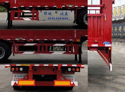 Xinkaida brand automobiles DLZ9400CCYE Gantry transport semi-trailer