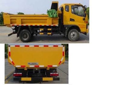 Huatong brand automobiles HCQ5040ZLJHF5 garbage dump truck 