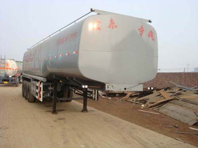 Zhengkang Hongtai brand automobiles HHT9409GHYA Chemical liquid transportation semi-trailer