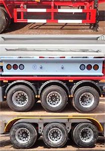 Zhengkang Hongtai brand automobiles HHT9409GHYA Chemical liquid transportation semi-trailer