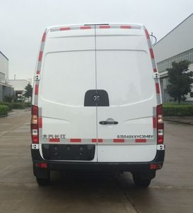 Beijing brand automobiles BJ5040XXYCJ04EV Pure electric box type transport vehicle