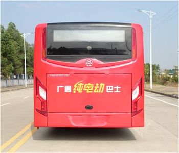 Guangtong Automobile GTQ6121BEVB5 Pure electric city buses