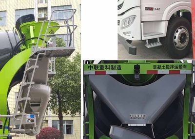 Zhonglian Automobile ZLJ5318GJBJWE Concrete mixing transport vehicle