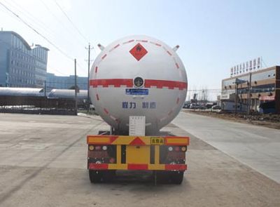 Cheng Liwei  CLW9403GYQB Semi trailer for liquefied gas transportation