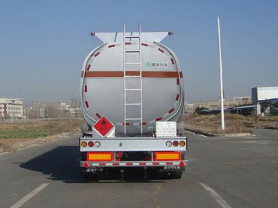 Lingyu  CLY9406GRYC Flammable liquid tank transport semi-trailer