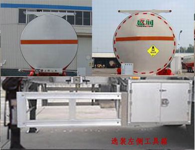 Shengrun  SKW9400GYWL Tank transport semi-trailer for oxidizing substances